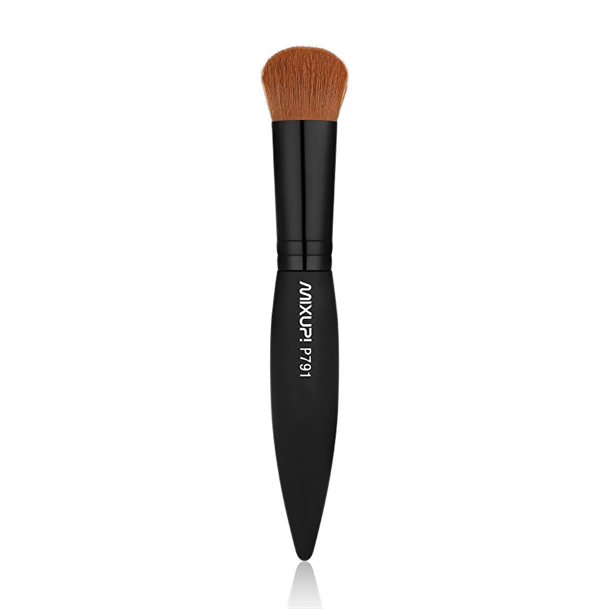 Mixup Vegan Cruelty-Free Foundation Makeup Brush for Liquid & Cream - Soft Touch & Natural Effect Bristles