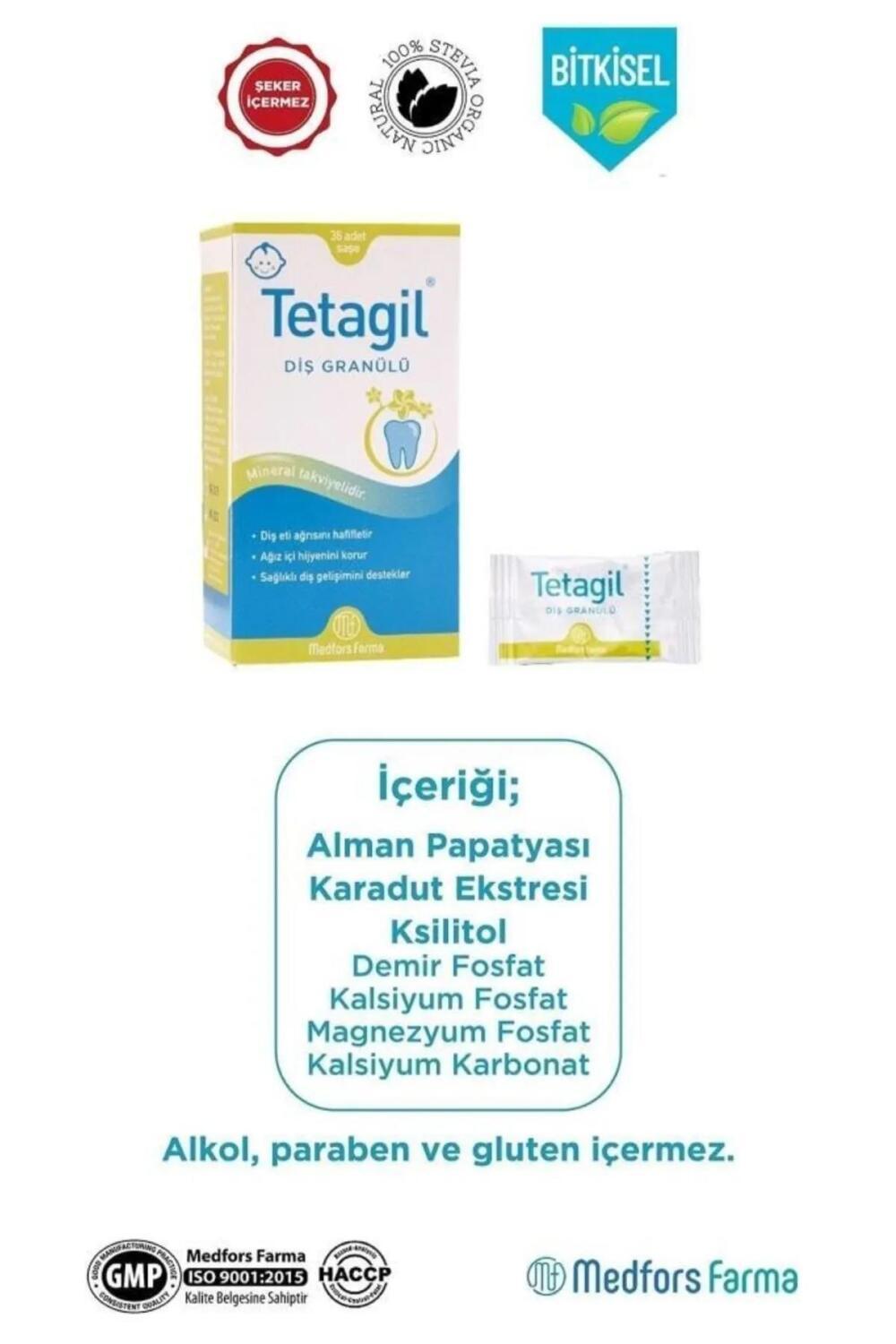 Tetagil Teething Granules - 36 Sachets