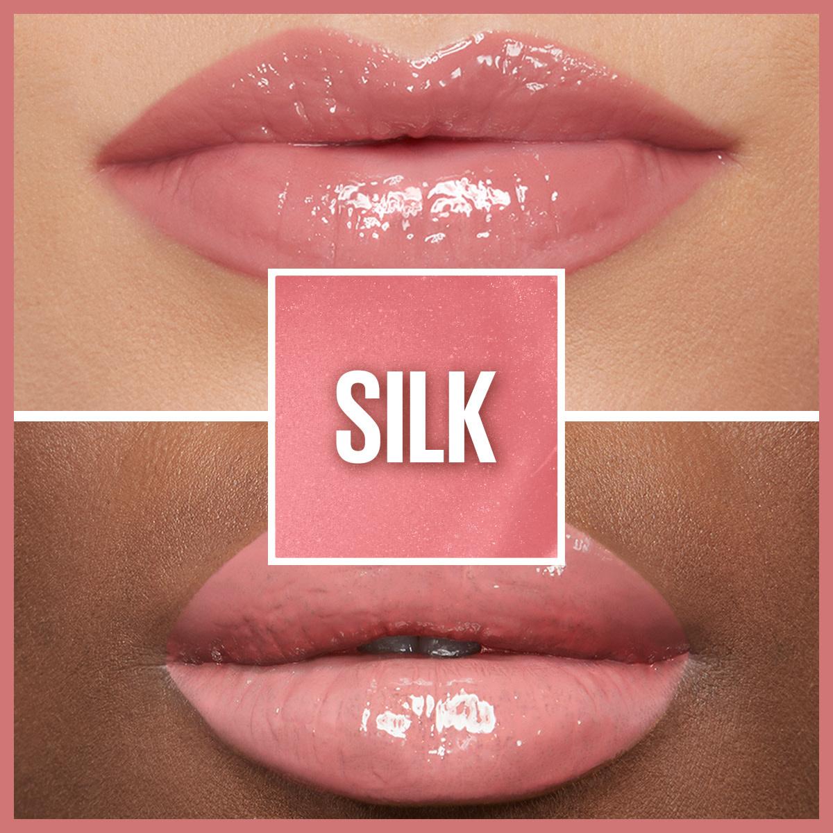 Maybelline New York Lifter Gloss - Hyaluronic Acid Lip Gloss for Fuller Lips, Moisturizing & Non-Sticky