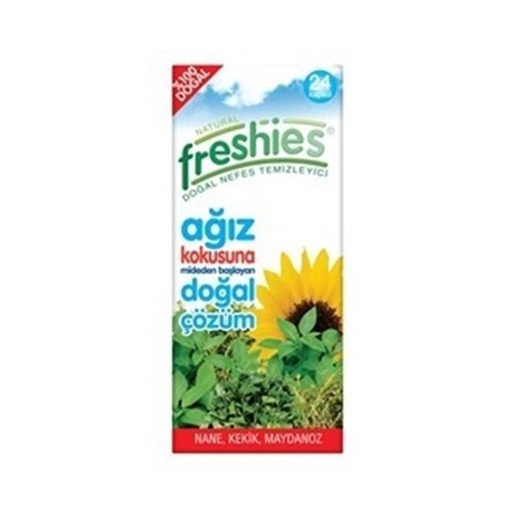 Natural Freshies Breath Freshening Capsules - 24 Count, Natural Ingredients, No Artificial Additives