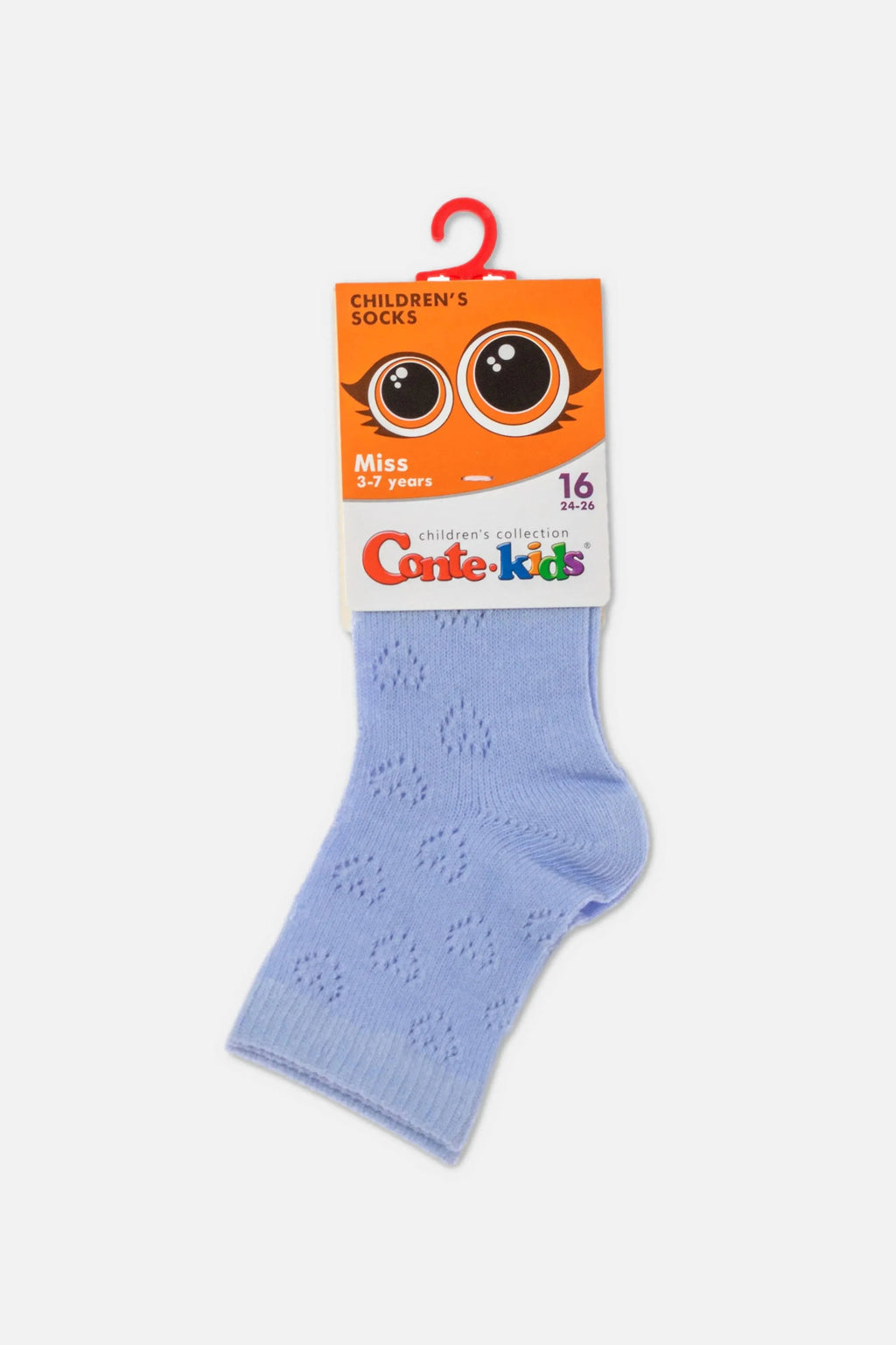 TheRanok.com Conte-Kids Classic Cotton Socks - Miss 696 — fabric or material detail