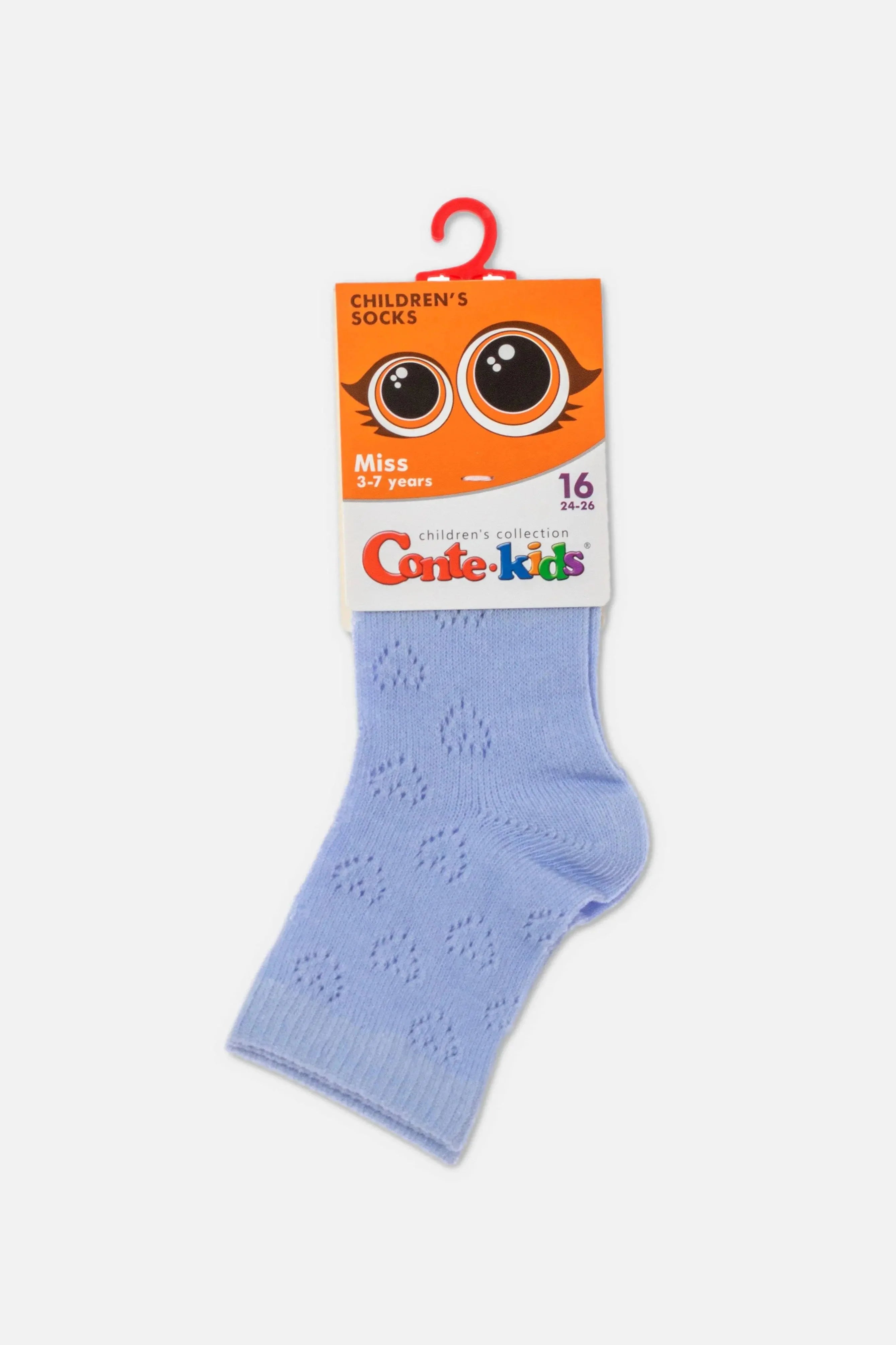 TheRanok.com Conte-Kids Classic Cotton Socks - Miss 696 — fabric or material detail