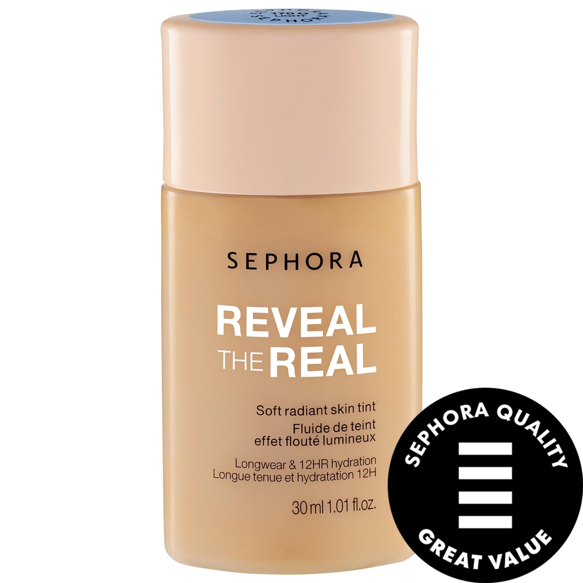 Reveal The Real - 12HR Soft Radiant Skin Tint, Lightweight Vegan Makeup for Natural Finish, Long-Lasting & Cruelty-Free Beauty