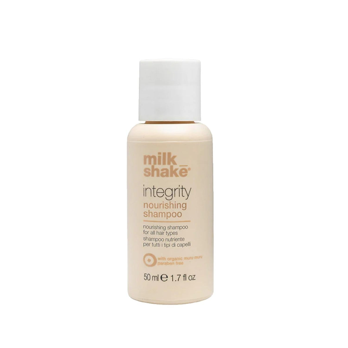 milk_shake Integrity Sulfate-Free Nourishing Shampoo for All Hair Types - Gentle, Moisturizing, Travel-Sized 50ml by Beauty C