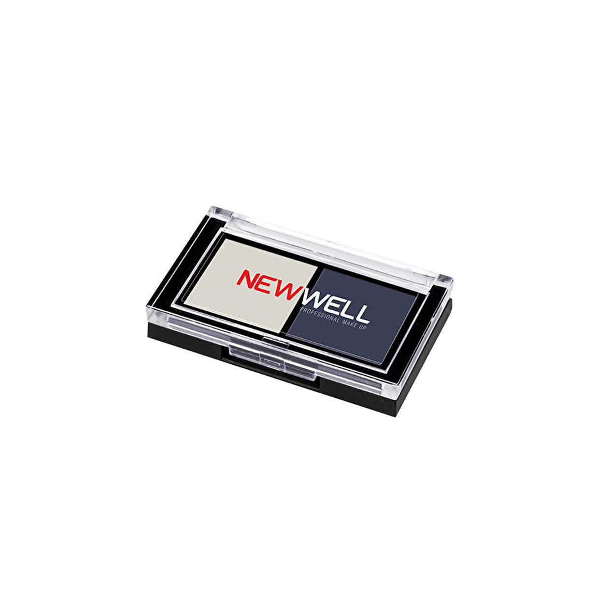 New Well Porcelain Eyeshadow Palette - No. 02: Highly Pigmented, Easy to Apply, & Long-Wearing Eye Makeup Palette