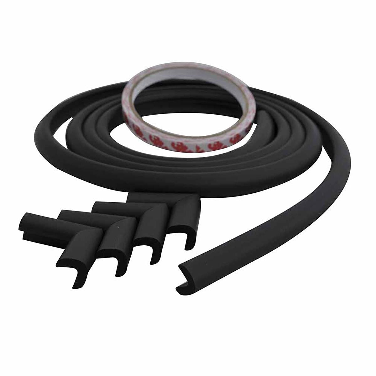 Miny Baby Safety Corner Protector and Edge Guard - Non-Toxic, Flexible Rubber Protection for Furniture Edges and Corners