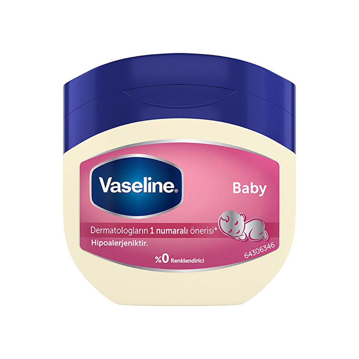 Vaseline Baby Moisturizing Jelly - Hypoallergenic, 24-Hour Hydration for Dry Skin - Dermatologist-Recommended