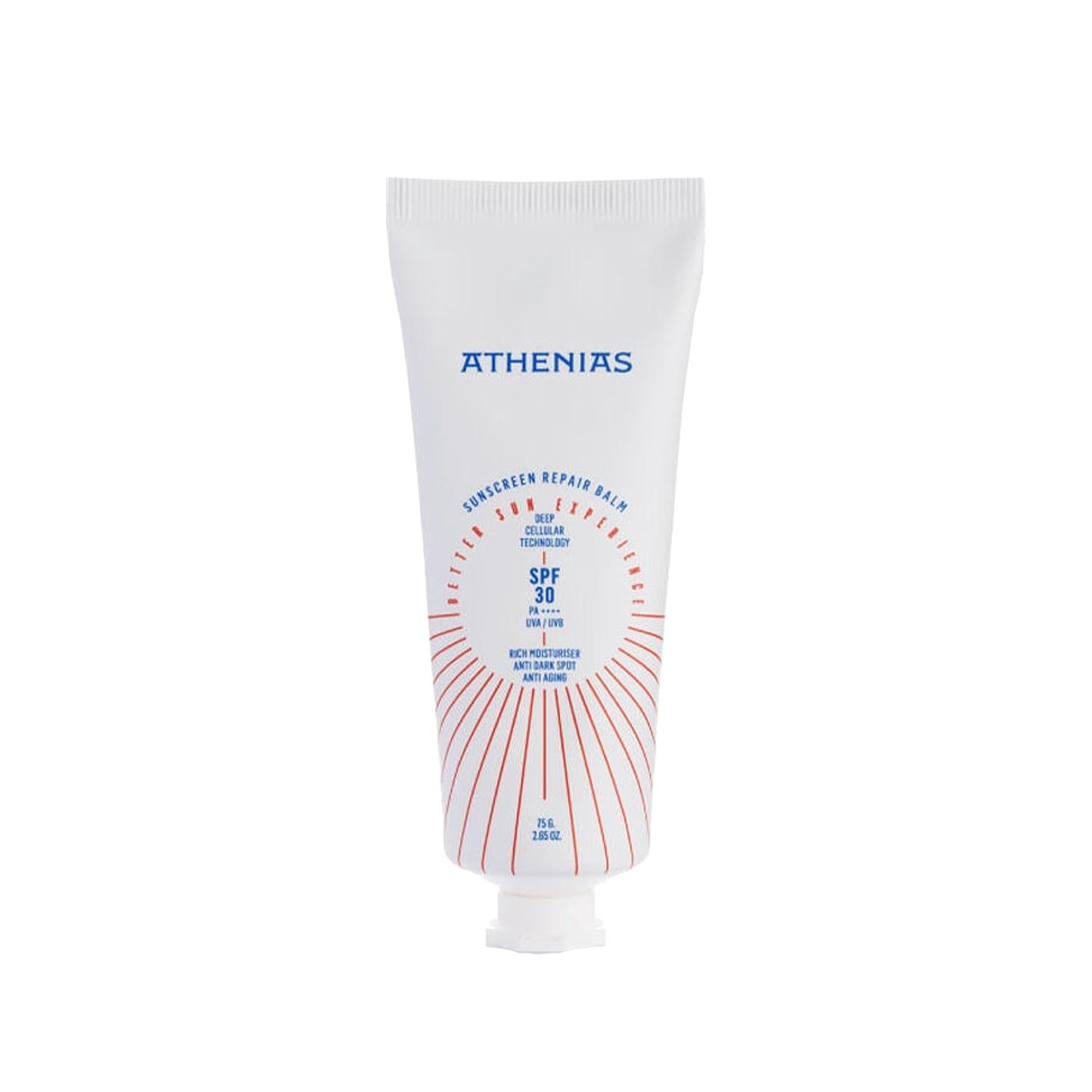Athenias Sunscreen Repair Balm SPF30 - Protects & Repairs Skin with UVB Protection