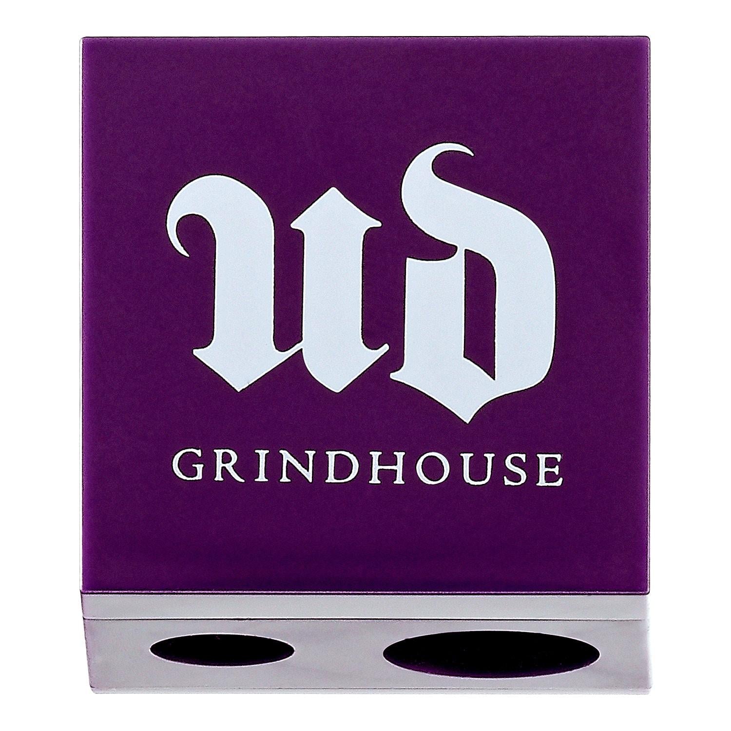 Grindhouse Double Barrel Pencil Sharpener - Dual Purpose Makeup Tool for Precise Application