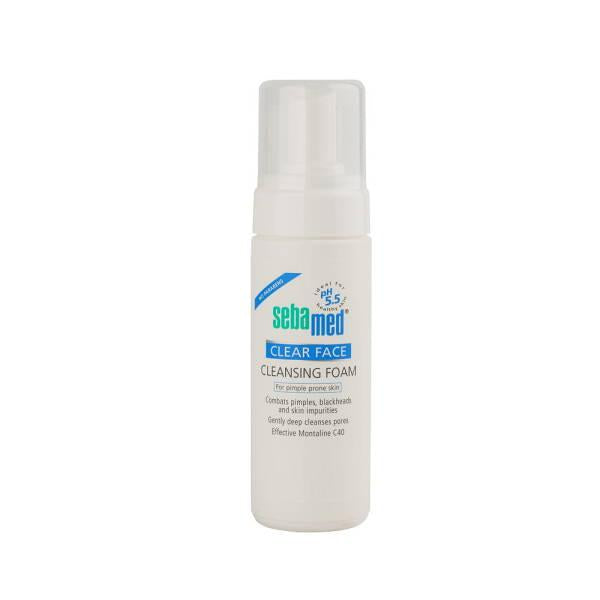 Sebamed Clear Face Cleansing Foam - Gentle & Effective Soap-Free Face Wash for Acne-Prone Skin | Sebum & Dirt Removal (150ml)
