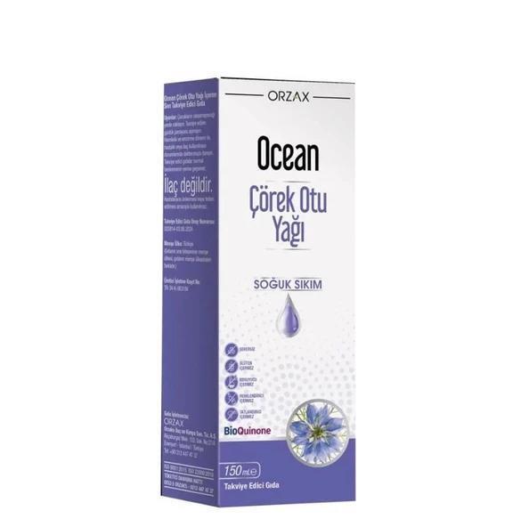 Ocean Cold-Pressed Black Seed Oil - 150ml Natural Health Supplement for Holistic Wellness