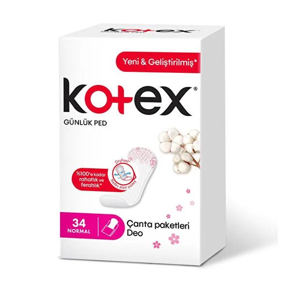 Kotex Daily Pads Normal Size - Comfortable, Breathable Women's Hygiene Products for All-Day Dryness