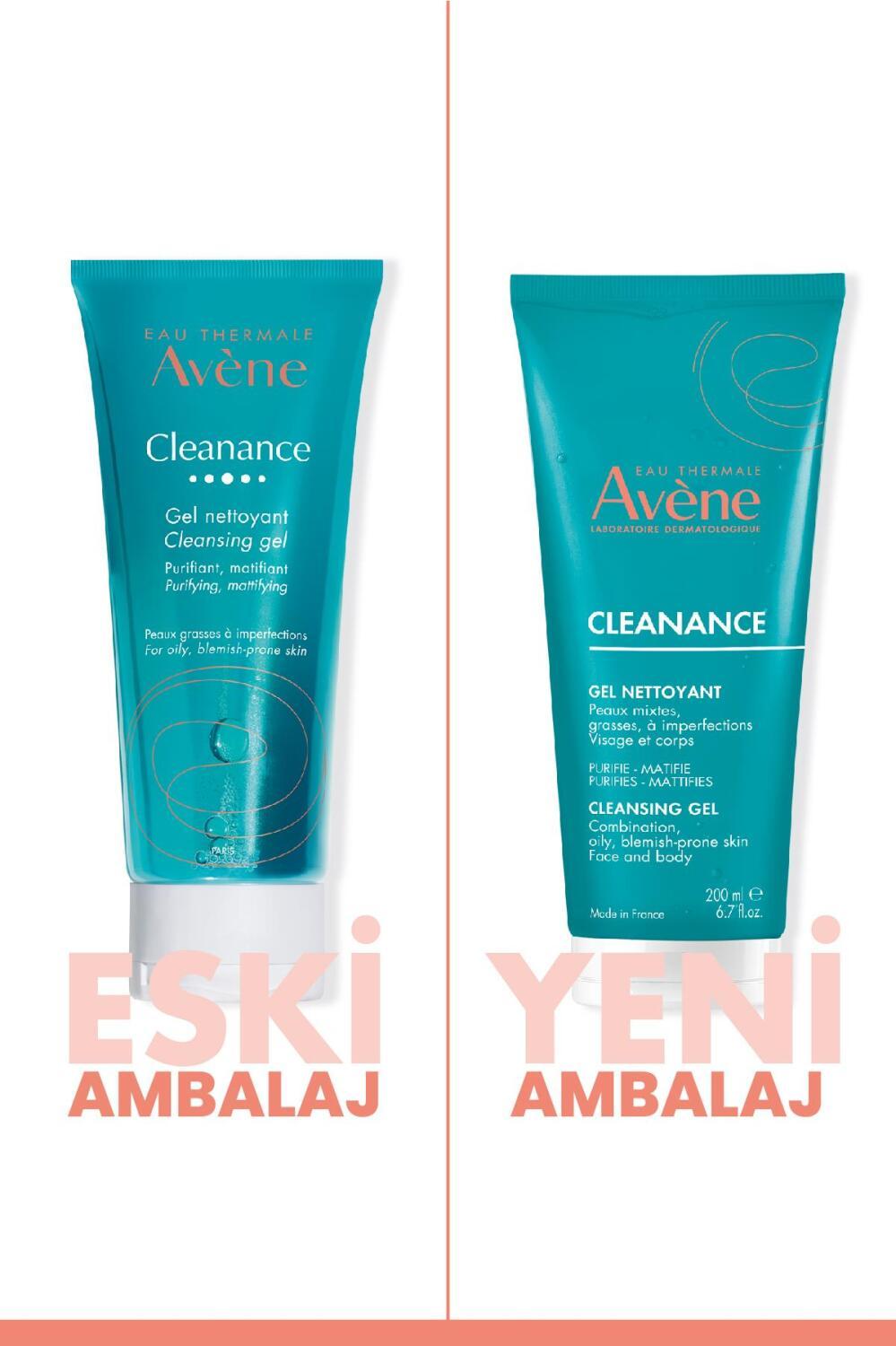 Av�ne Cleanance Cleansing Gel for Oily and Acne-Prone Skin - Soothing, Non-Comedogenic, 6.76 fl oz