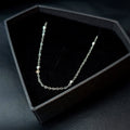 BodyCandy Stainless Steel Ball Station Necklace Satellite Chain Layering Necklace — main product shot