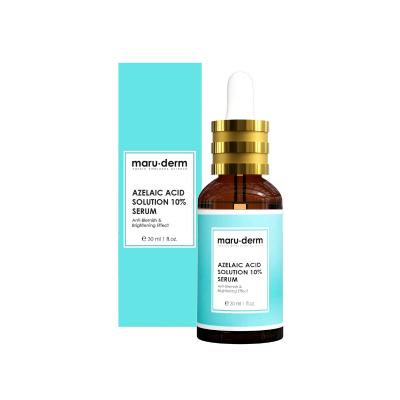 Maruderm: Azelaic Acid 10% Skin Brightening Serum - Reduce Blemishes, Dark Spots & Hyperpigmentation. Even Skin Tone for Radiant Complexion (30ml)