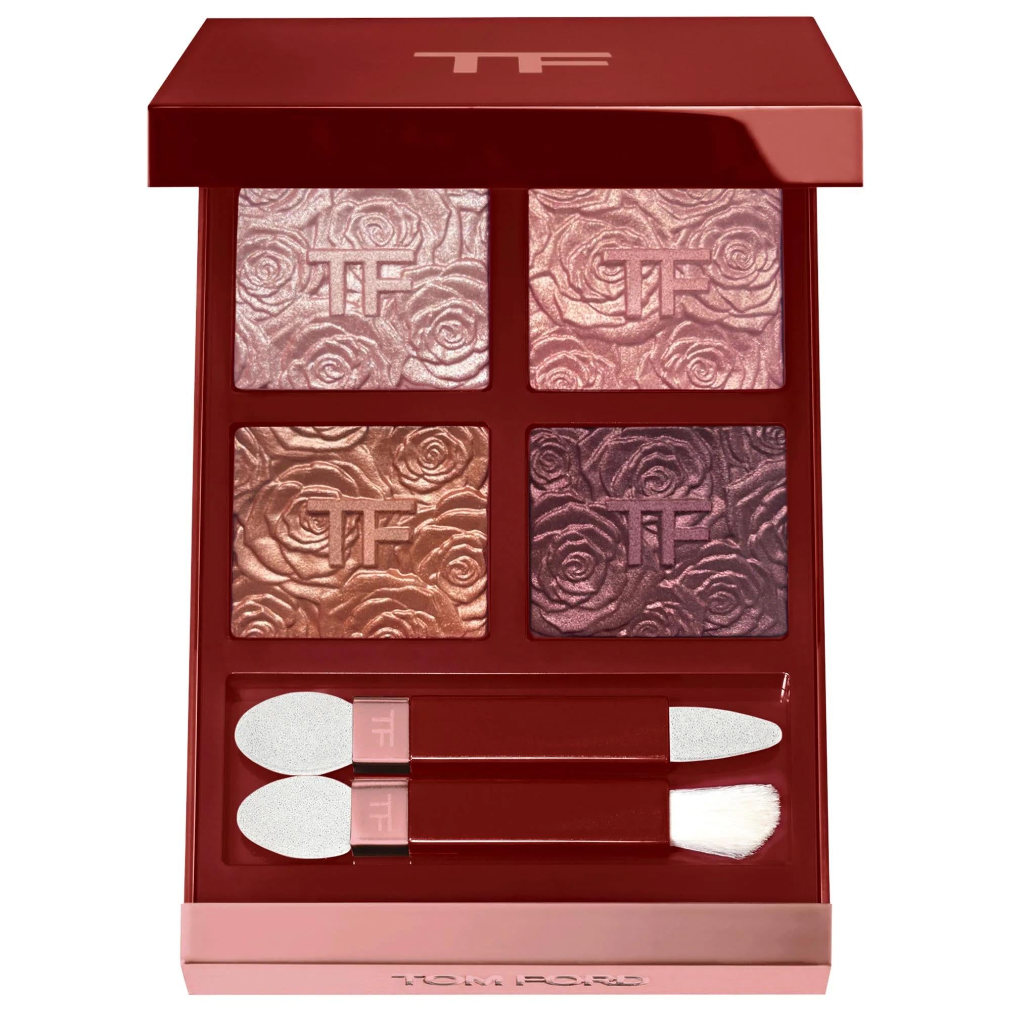 Tom Ford Eye Color Quad Eyeshadow Palette - Luxury 4-Shade Eyeshadow with Wet/Dry Application