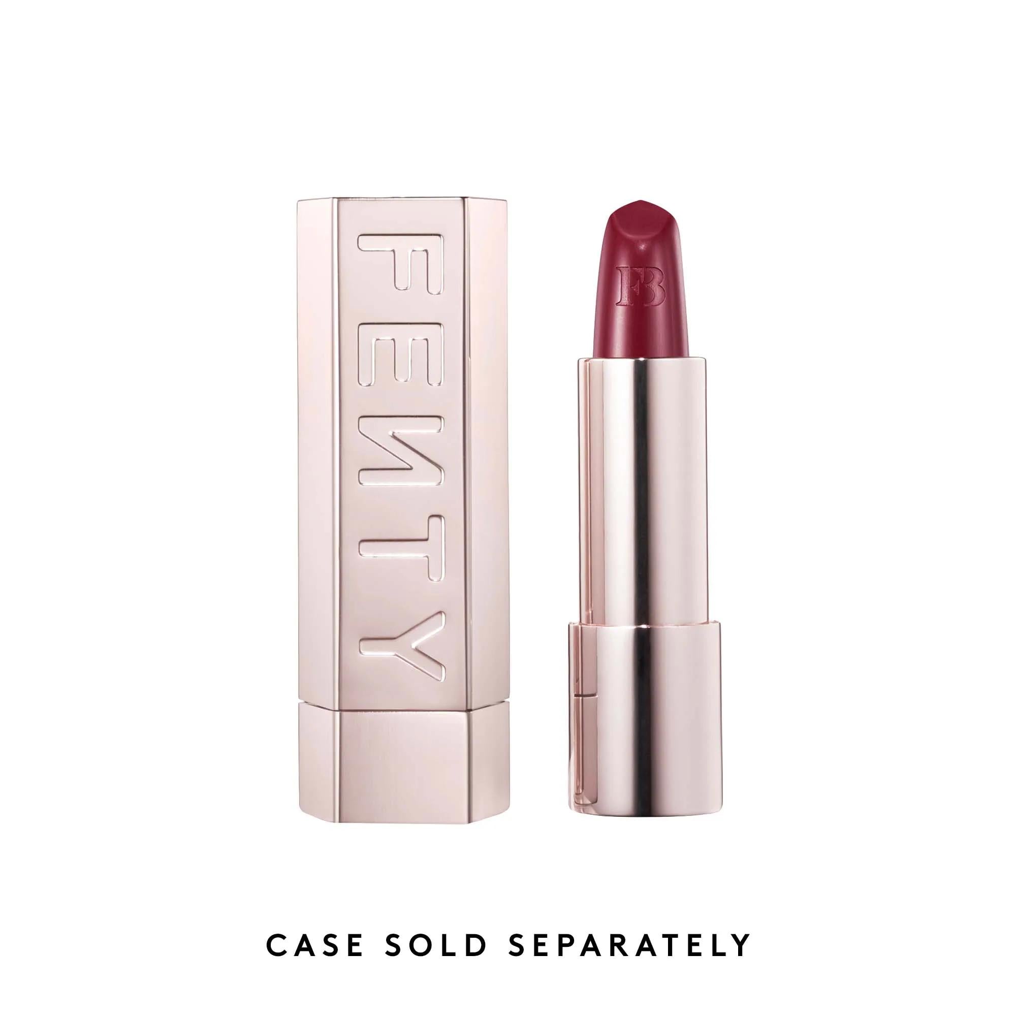 Fenty Icon Refillable Semi-Matte Lipstick - Hydrating, Long-Wearing Vegan Lip Color