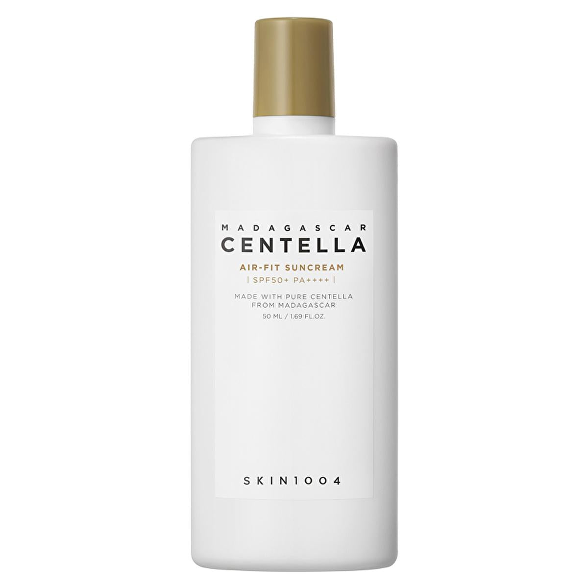 Skin1004 Madagascar Centella SPF 50+ PA++++ Air-Fit Sunscreen | Sensitive Skin UVA/UVB Protection, Non-Greasy, Brightening & Soothing