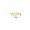 KADOU BOUTIQUE Heart Twist Ring — main product shot