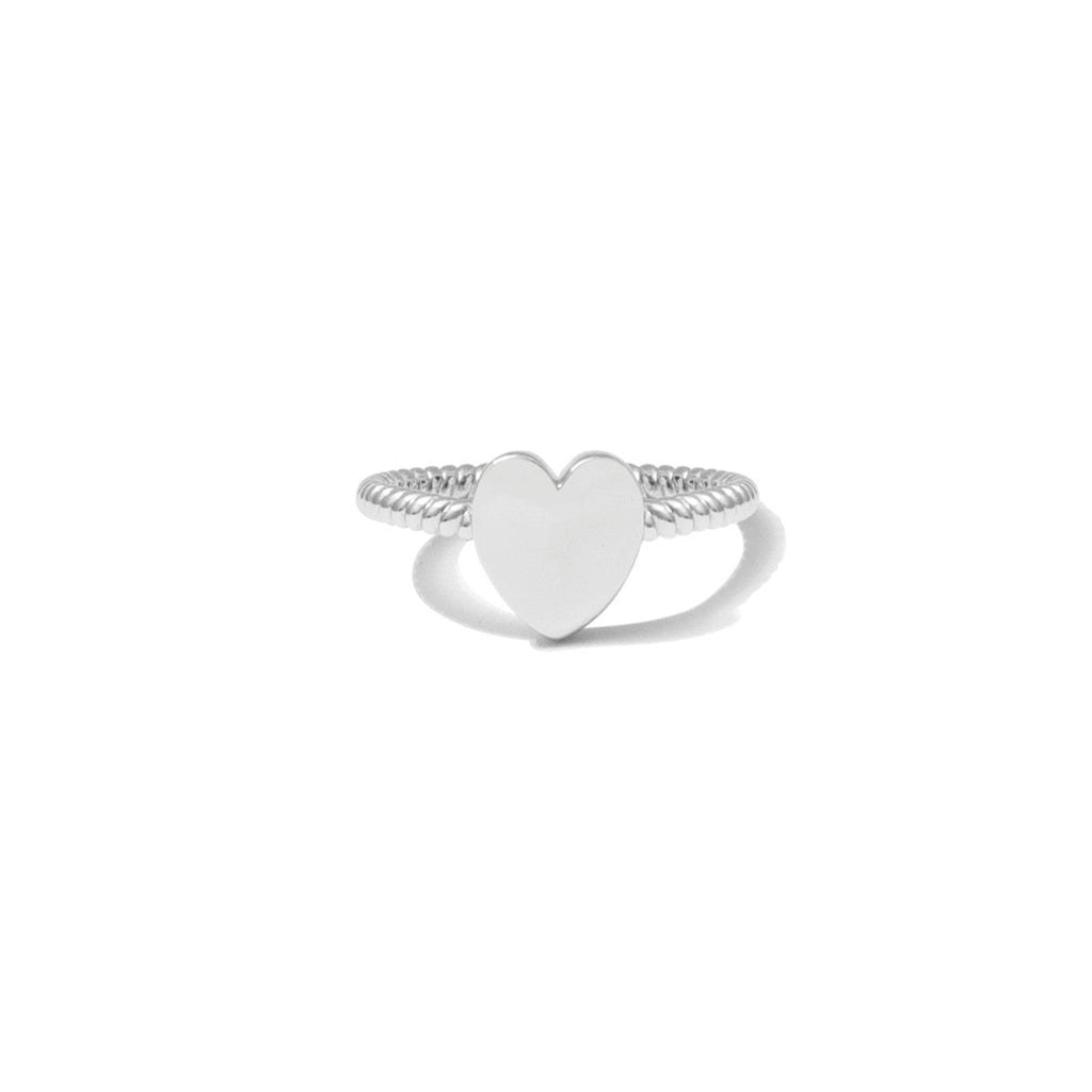 KADOU BOUTIQUE Heart Twist Ring — lifestyle context