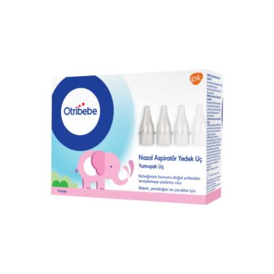 Otribebe Nasal Aspirator Replacement Tips - Disposable, Hygienic, and Easy to Use - Pack of 10