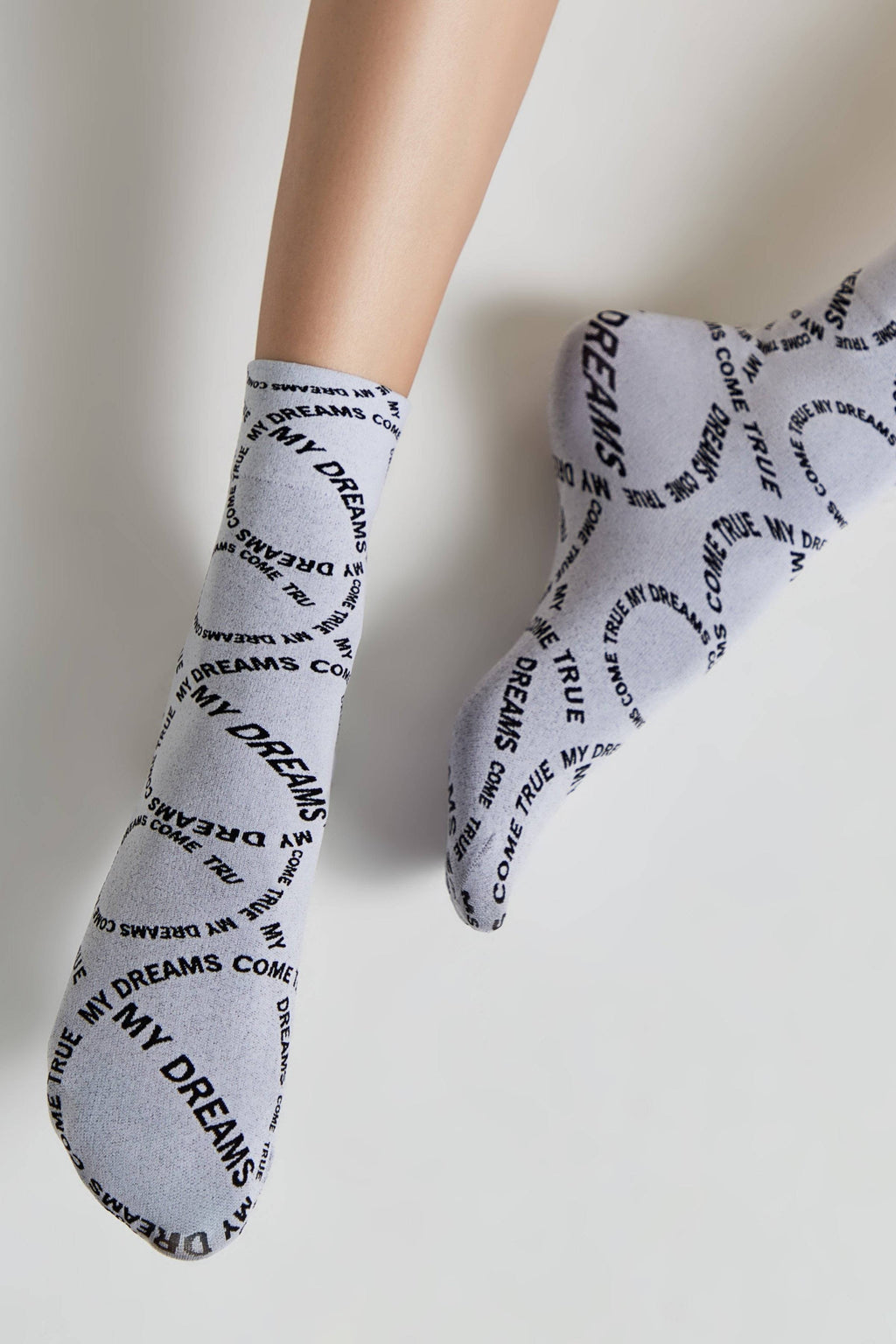 TheRanok.com Dense Socks Conte Fantasy - Knitted "My dreams" Design — main product shot