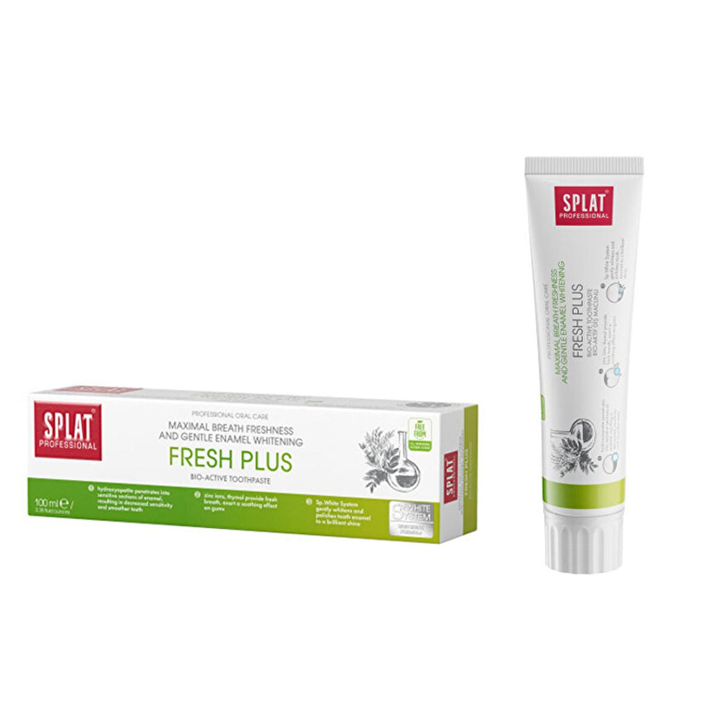 Splat Fresh Plus Toothpaste - Hydroxyapatite Whitening & Sensitive Teeth Care