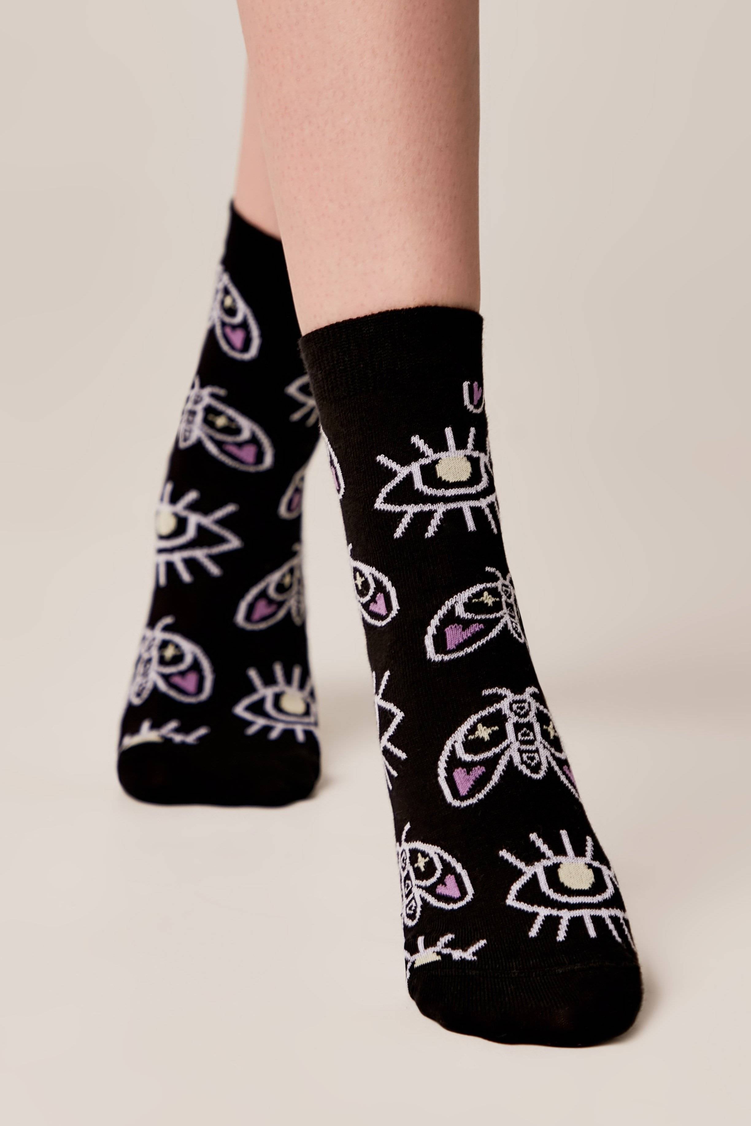 TheRanok.com Conte Cotton Socks Classic - 366 — detail close-up