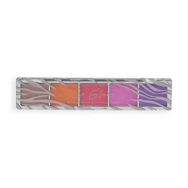 Revolution Pro Glam Palette Smokey Zebra - Vegan Eyeshadow Palette for Day and Night Looks