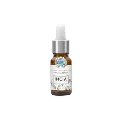 Incia Natural Eyebrow and Eyelash Serum - Strengthens & Promotes Growth, 0.34 fl oz