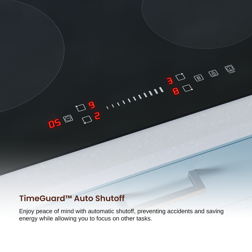 Rangaire 24" Induction Cooktop 4 Burners RCI241S – Rangaire Appliances, view 9