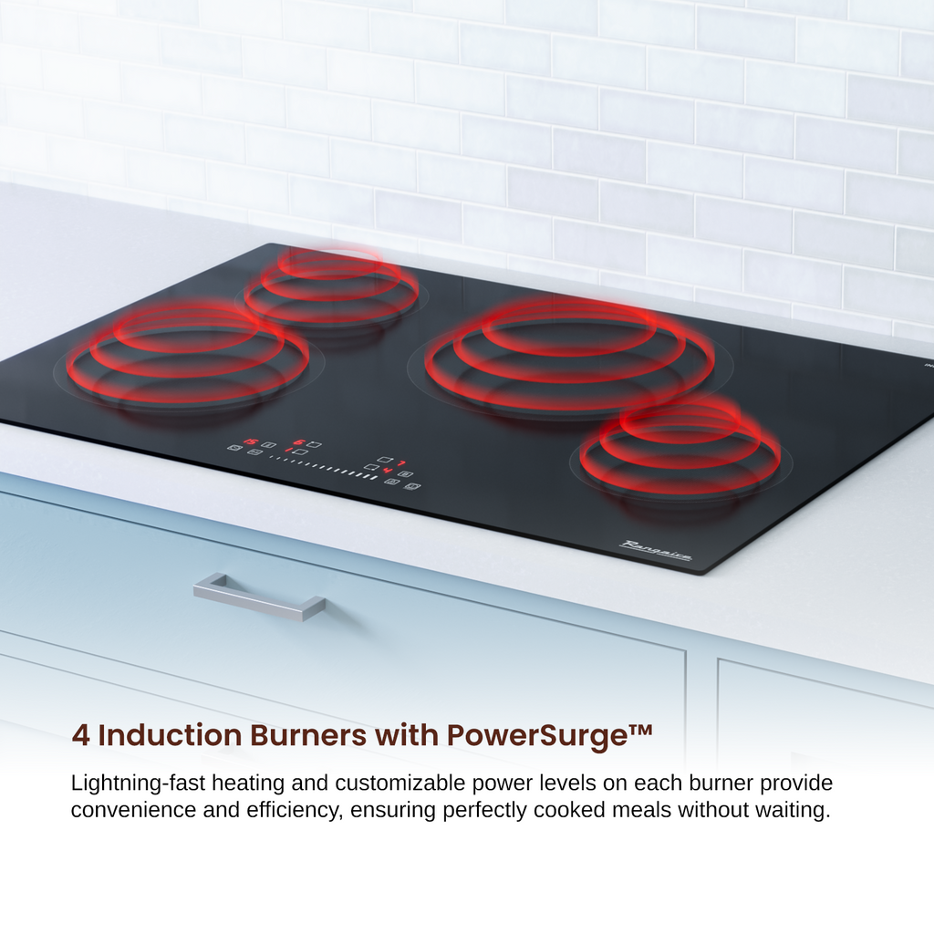 Rangaire 30" Induction Cooktop 4 Burners RCI301S – Rangaire Appliances, view 8