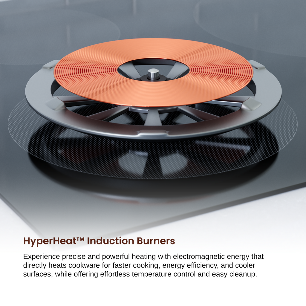 Rangaire 30" Induction Cooktop 4 Burners RCI301S – Rangaire Appliances, view 7