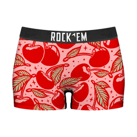 Rock 'Em Socks Women's Boy Shorts - Cherries