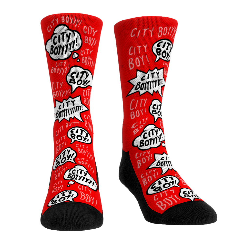 Rock 'Em Socks City Boy!