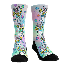 Rock 'Em Socks Easter Bunny - Six Seven All-Over