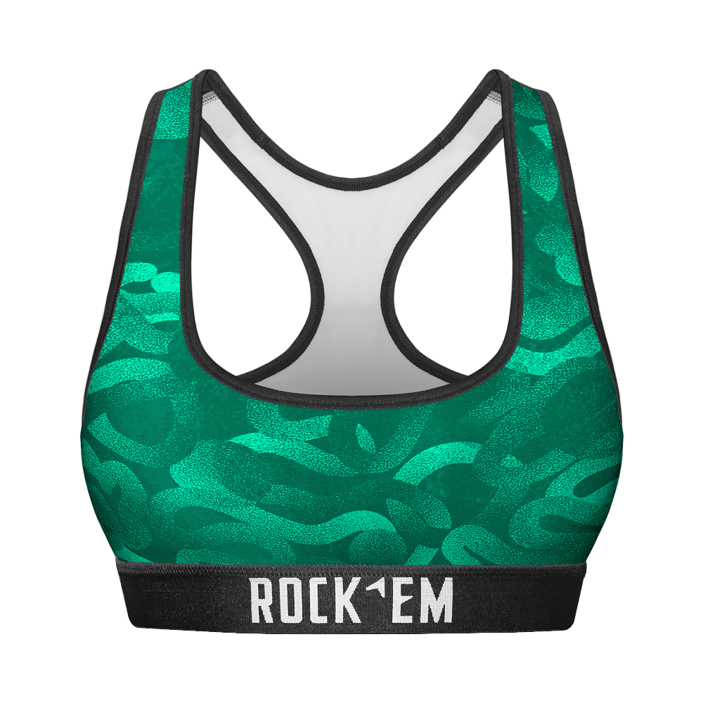 Rock 'Em Socks Rock 'Em Socks Women's Sports Bra - In Motion — main product shot