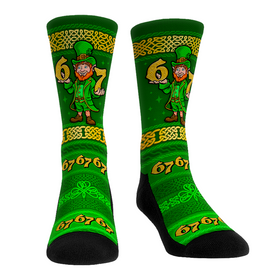 Rock 'Em Socks St. Patrick's Day - Leprechaun Six Seven