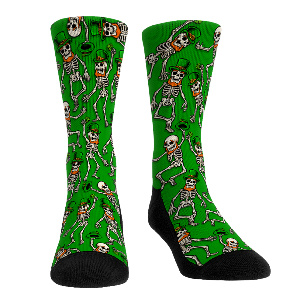 Rock 'Em Socks Rock 'Em Socks St. Patrick's Day - Leprechaun Skeletons — main product shot
