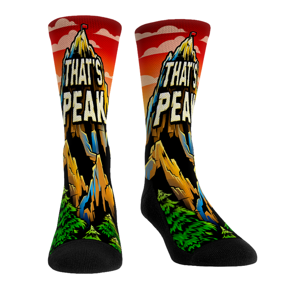 Rock 'Em Socks That's Peak