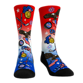 Rock 'Em Socks USA Hockey - All-Over