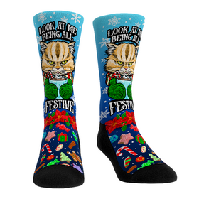 Rock 'Em Socks Look At Me Being All Festive