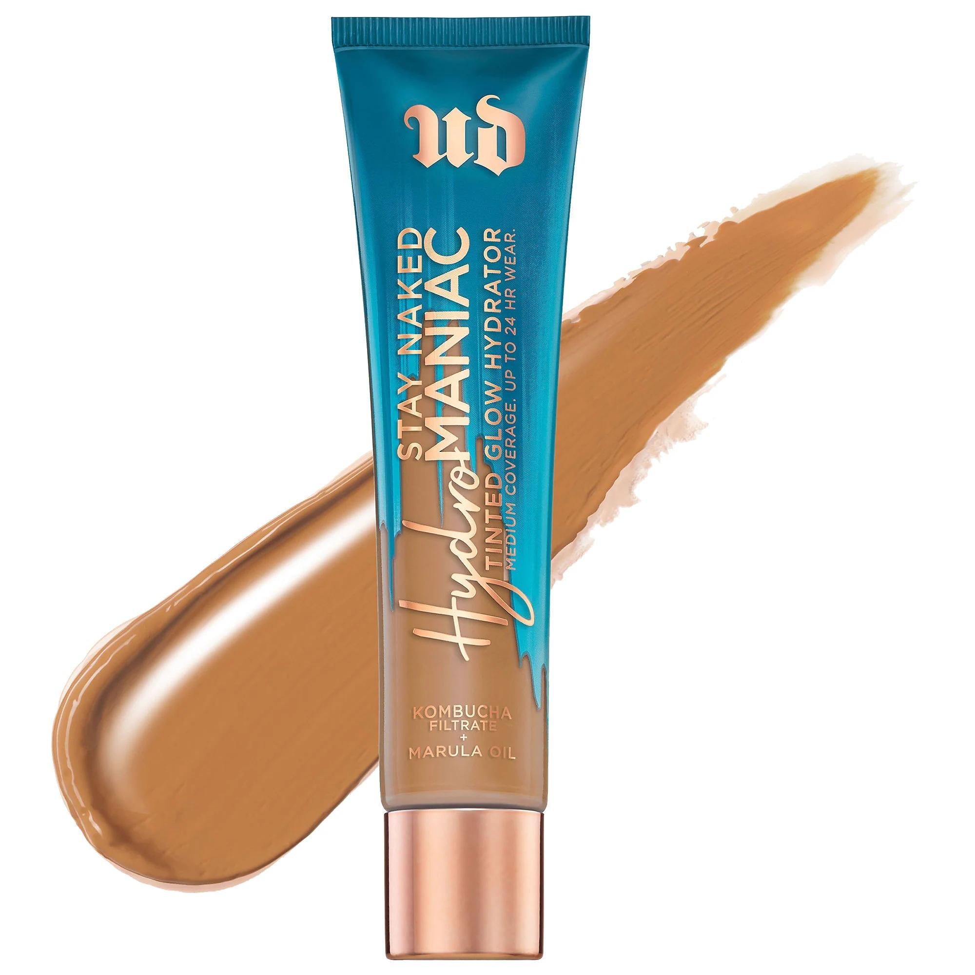 Hydromaniac Vegan, Non-Comedogenic Glowy Tinted Hydrator Foundation - Hydrating, Dewy Finish, Cruelty-Free Cosmetics