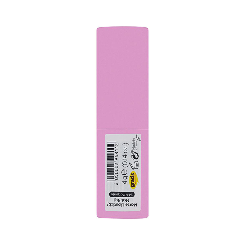 Beaulis Matte Lipstick - Long-Lasting Lip Lock Formula in Vibrant Magenta Color