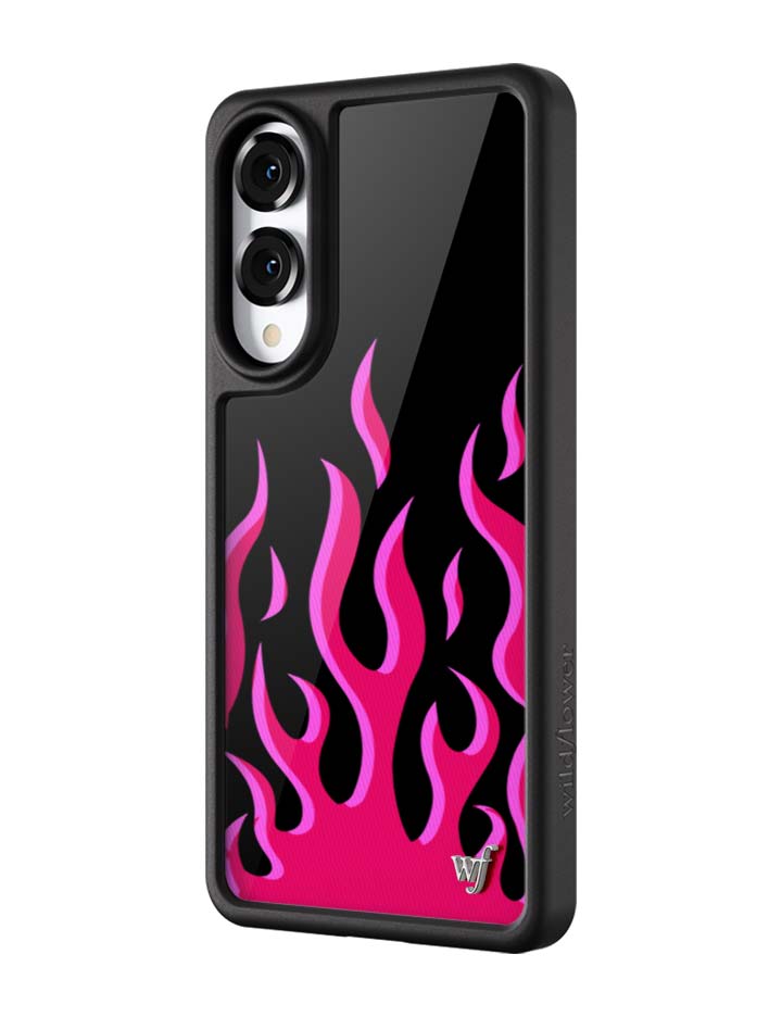 Flames | Black & Red Samsung Galaxy Case