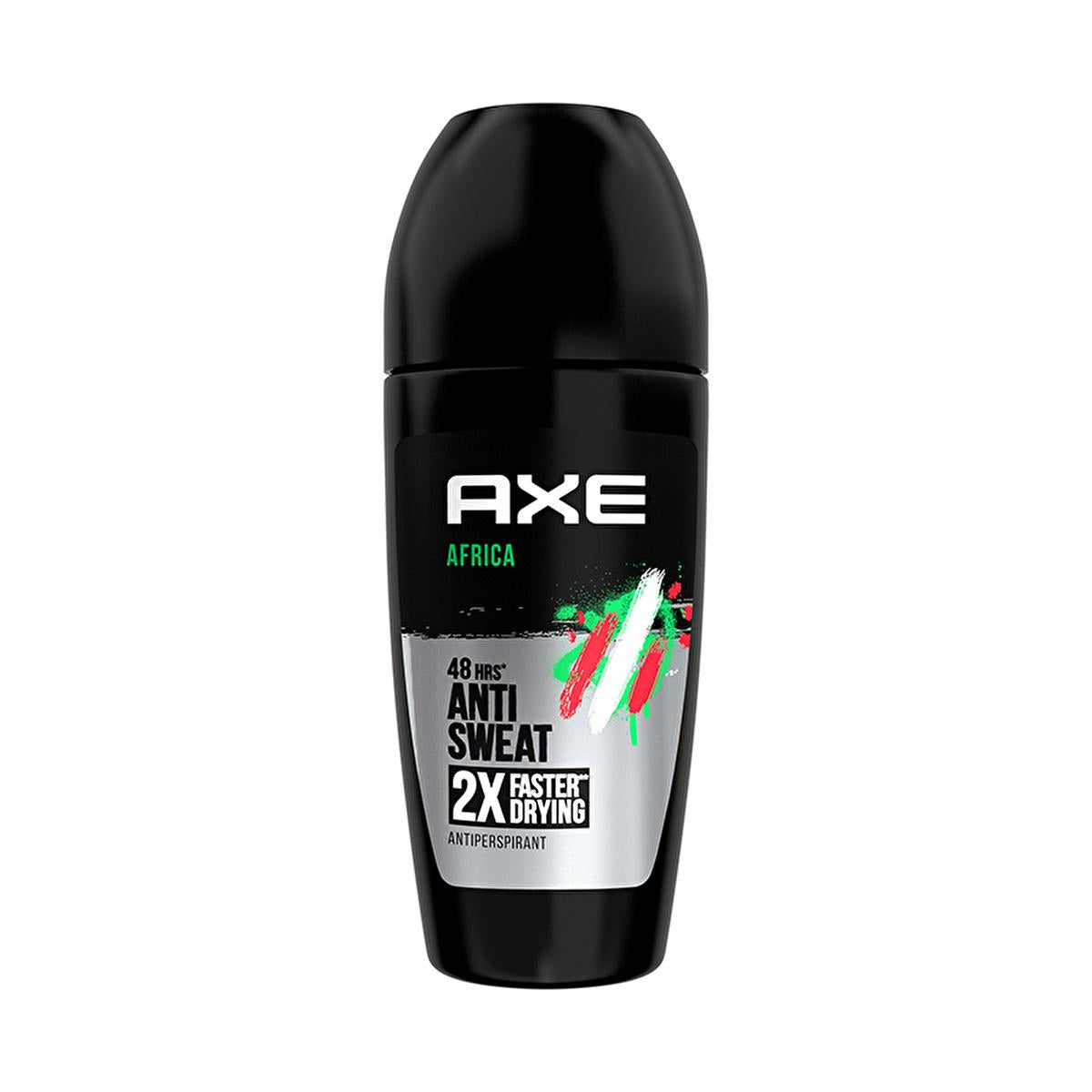 Axe Men's 48-Hour Protection Roll-On Deodorant with Africa Fragrance - Long Lasting Anti-Perspirant for Men