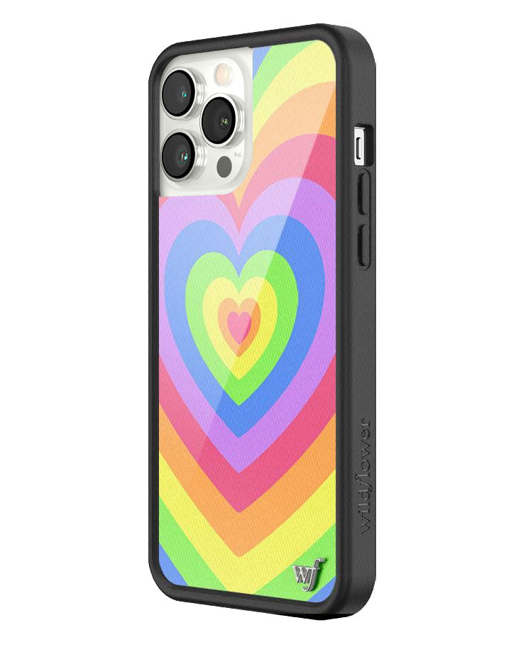 Latte Love | Rainbow iPhone Case