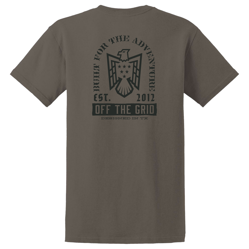 Off The Grid Surplus Soaring Eagle Tee — back view