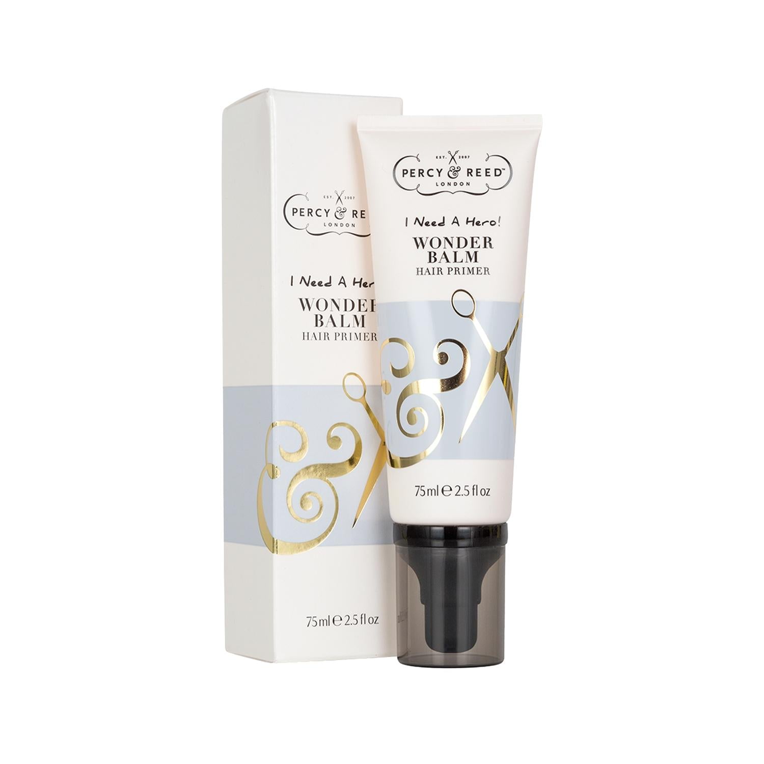 Percy & Reed I Need A Hero. Wonder Hair Balm: Condition, Style & Shine - Tame Frizz, Travel Size