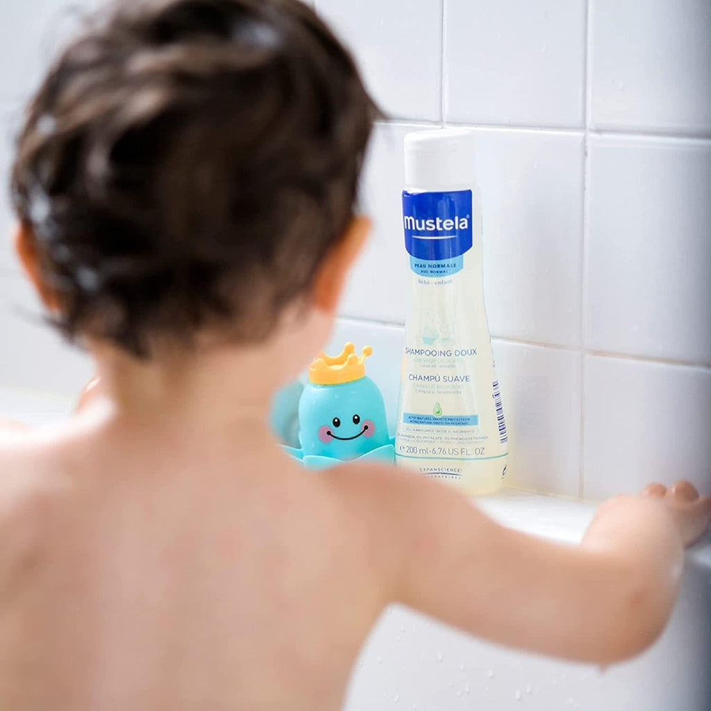 Mustela Gentle Baby Shampoo - Hypoallergenic, Paraben-Free, 6.76 fl oz